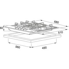 Franke Smart Linear FHNL 705 4G TC XS E İnox