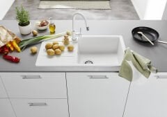 Blanco Granit Eviye (LEGRA 6 S XL) Volcano Gri