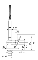Franke Active Semi Pro Armatür