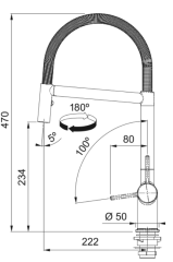 Franke Active Semi Pro Armatür