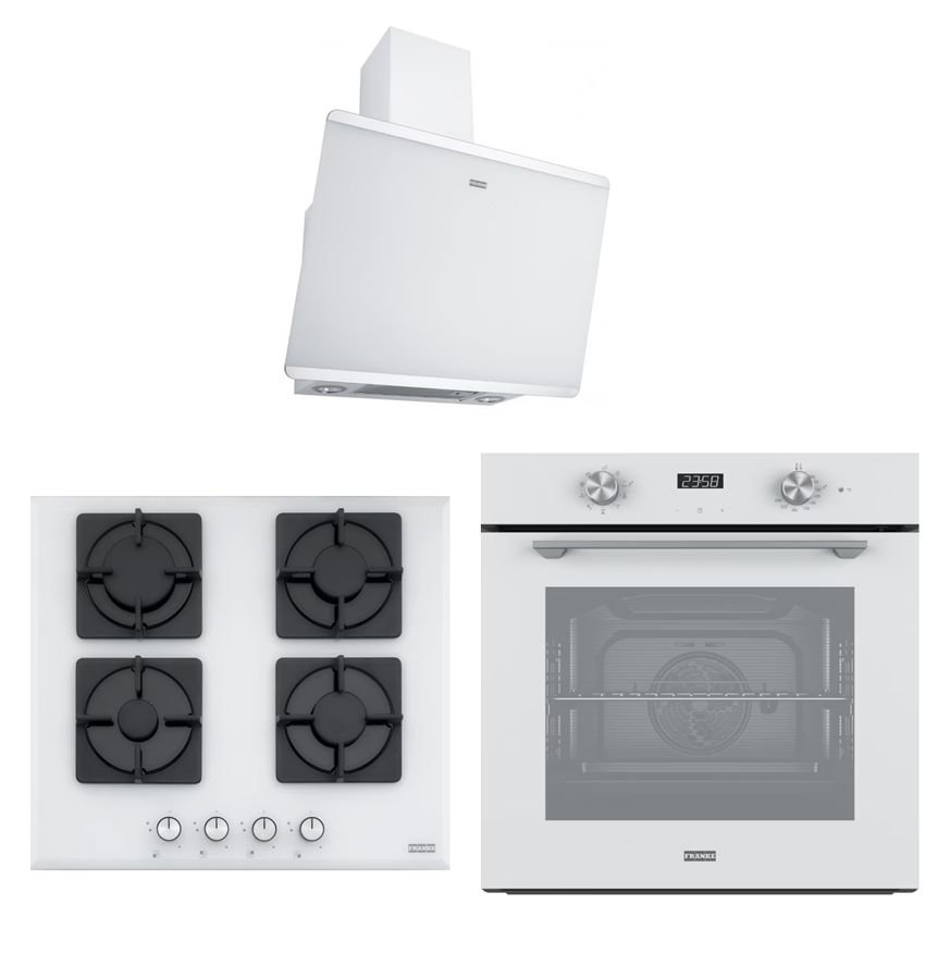 Franke 60 Cm Beyaz Ankastre Set