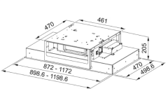 Franke Maris Ceeling Box Aspiratör
