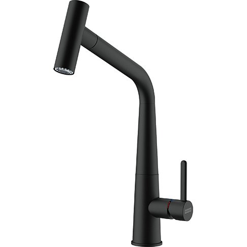 Franke Icon Duşlama özellikli spiralli Matte Black Armatür