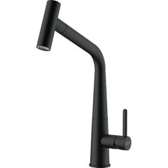Franke Icon Duşlama özellikli spiralli Matte Black Armatür