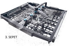 Haier I-Pro Shine Series 7 Bulaşık Makinesi (3 Sepet, 10 Program)