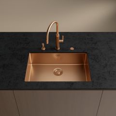 Franke Mythos Masterpiece Duşlamalı spiralli Armatür (Copper)