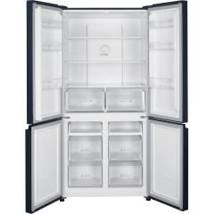 Franke FMD 600 TNF NE E Black Çift kapılı NoFrost Solo Buzdolabı (90 CM)