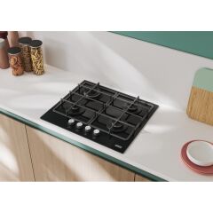 Franke Smart 4 Göz Ankastre Ocak (FHSM 604 3G DC BK C)