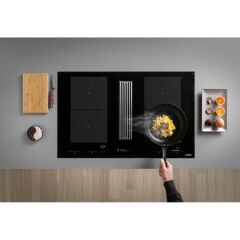 Franke  MYTHOS 2GETHER ICON STEEL Ankastre Davlumbazlı Ocak ( FMY 8391 R H )