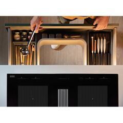 Franke  MYTHOS 2GETHER ICON STEEL Ankastre Davlumbazlı Ocak ( FMY 8391 R H )