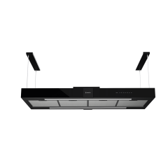 Narte Siyah Ada Davlumbaz (NT-HI400130B)