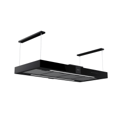 Narte Siyah Ada Davlumbaz (NT-HI400130B)