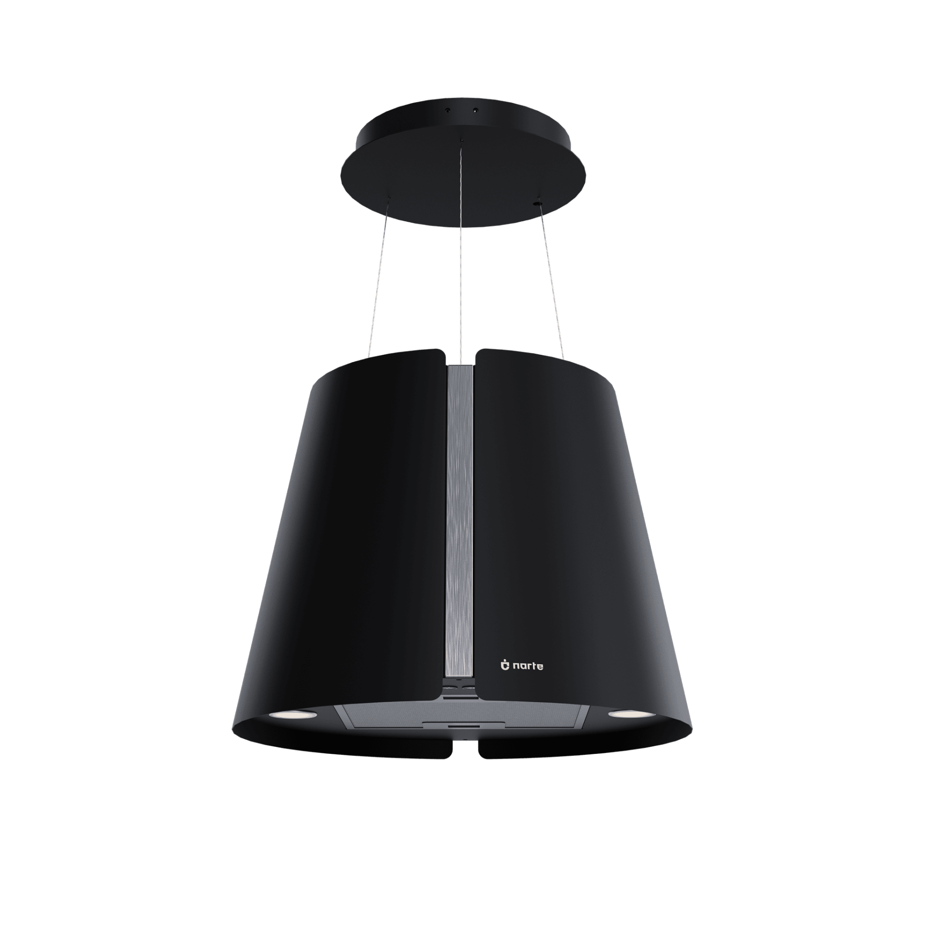 Narte Siyah Abajur Tipi Ada Davlumbaz (NT-HI40060B)