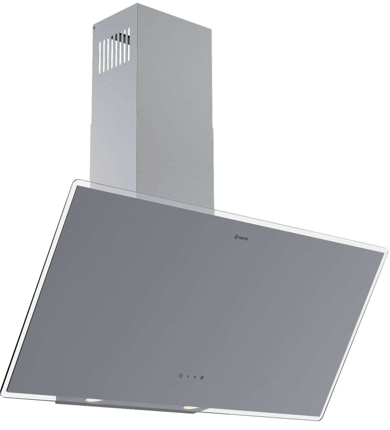 Narte 90 Cm Gri Cam Davlumbaz (NT-H20190S)