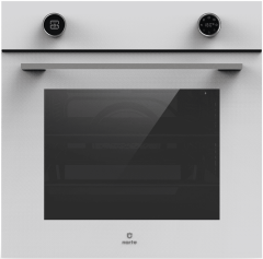 Narte 90 Cm Beyaz Cam Ankastre Set ( 6 Yıl Garanti )