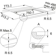 Franke Mythos FMY 808 I FP BK Nero İndüksiyonlu Ocak
