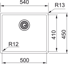 Franke Mythos Masterpiece 50 Eviye (ANTRASİT)