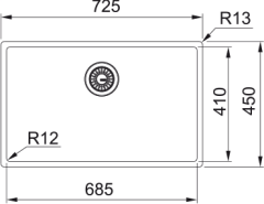 Franke Mythos Masterpiece 68 Eviye (ANTRASİT)