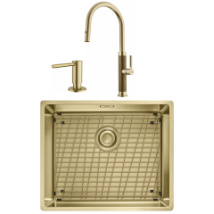 Franke Mythos Masterpiece Eviye Armatür Sabunluk Kampanyası (GOLD 50)