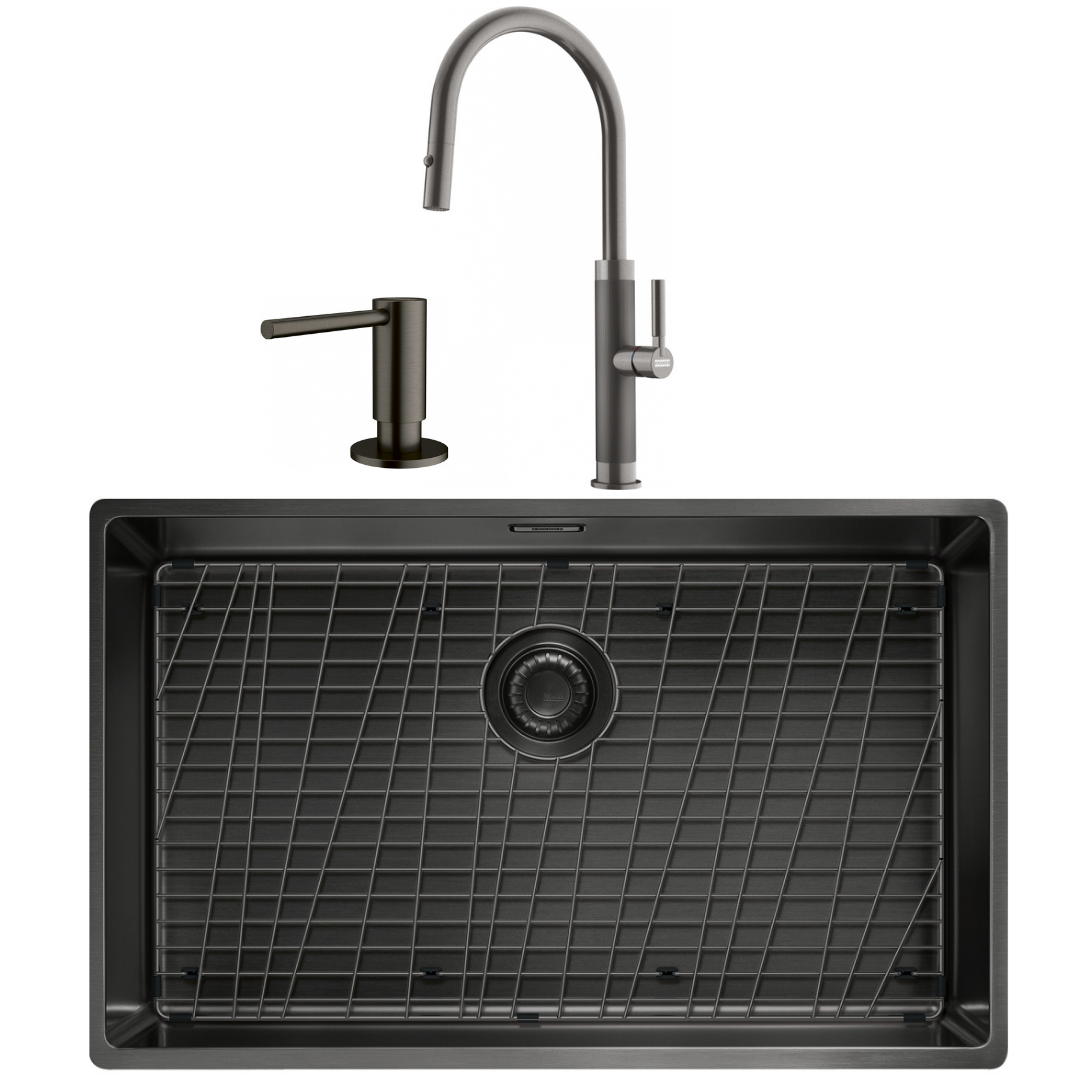 Franke Mythos Masterpiece Eviye Armatür Sabunluk Kampanyası (ANTRASİT 68)