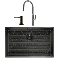 Franke Mythos Masterpiece Eviye Armatür Sabunluk Kampanyası (ANTRASİT 68)