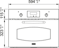 Franke Classicline Krem Mikrodalga (FMW 45 CL G PW)