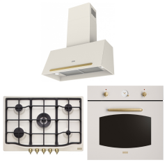Franke Classicline Krem Ankastre Set (5 Gözlü Ocak)