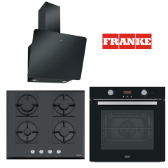 Franke Siyah 60 Cm Ankastre Set
