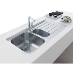 Franke Neptun NEX 251 Inox Eviye Sağ Damlalık