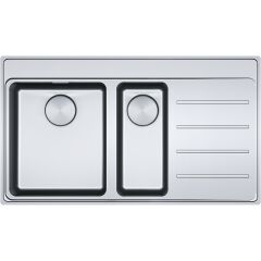 Franke Mythos MYX 251-86 TPL Inox Eviye Sağ Damlalık
