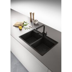Franke Maris MRG 620-35-35 MattBlack Eviye
