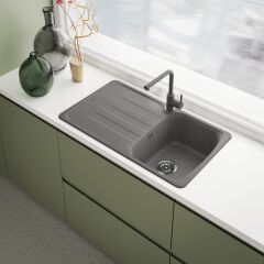 Franke Lina L Armatür Stone Grey
