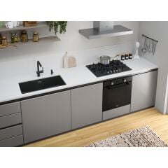 Franke Maris FHMA 755 4G DCL BK C Black Glass Ankastre Ocak