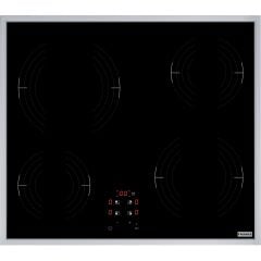 Franke FRSM 604 C T XS Black Glass/Inox Elektrikli Cam Seramik Ocak