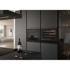 Franke FMY 45 WCRN XS Black+Inox Frame Şaraplık