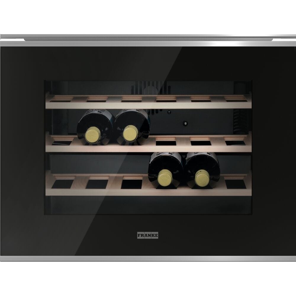 Franke FMY 45 WCRN XS Black+Inox Frame Şaraplık