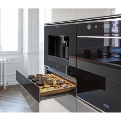 Franke Kahve Makinesi Aksesuar Çekmecesi (Black+Inox Frame)
