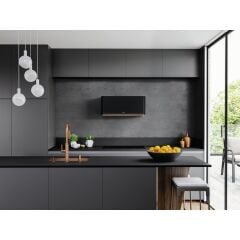 Franke Mythos Materpiece 80 cm Matt Black+Copper Davlumbaz
