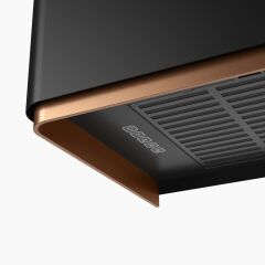 Franke Mythos Materpiece 80 cm Matt Black+Copper Davlumbaz