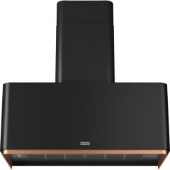 Franke Mythos Materpiece 80 cm Matt Black+Copper Davlumbaz