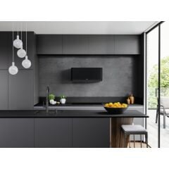 Franke Mythos Materpiece 80 cm Matt Black+Antrasit Davlumbaz