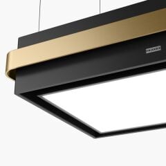 Franke Mythos Masterpiece Matt Black+Gold Davlumbaz