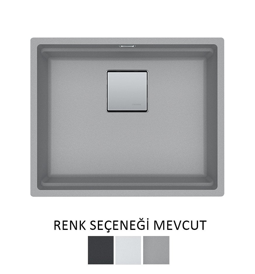 Franke Kubus 2 Tezgah Altı Granit Eviye (KNG 110-52)