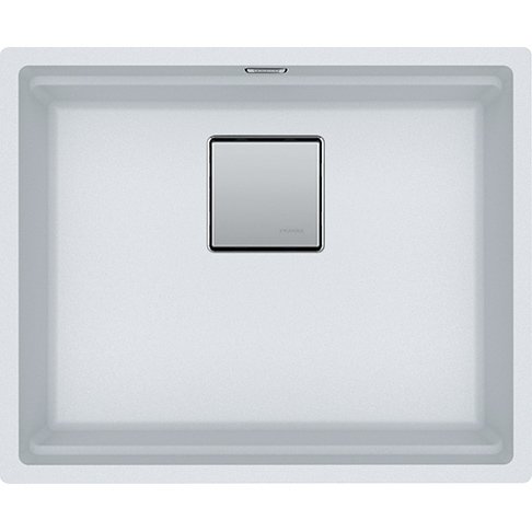 Franke Kubus 2 Tezgah Altı Granit Eviye (KNG 110-52) Bianco