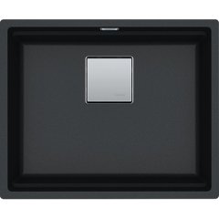 Franke Kubus 2 Tezgah Altı Granit Eviye (KNG 110-52) Nero