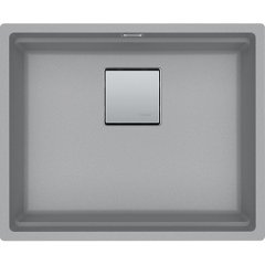 Franke Kubus 2 Tezgah Altı Granit Eviye (KNG 110-52) Stone Grey