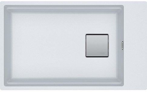 Franke Kubus 2 Tezgah Altı Granit Eviye (KNG 110-62) Bianco