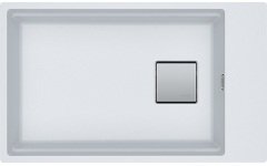 Franke Kubus 2 Tezgah Altı Granit Eviye (KNG 110-62) Bianco