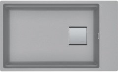 Franke Kubus 2 Tezgah Altı Granit Eviye (KNG 110-62) Stone Grey