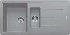 Franke Basis 1,5 Göz Damlalıklı Granit Eviye Stone Grey
